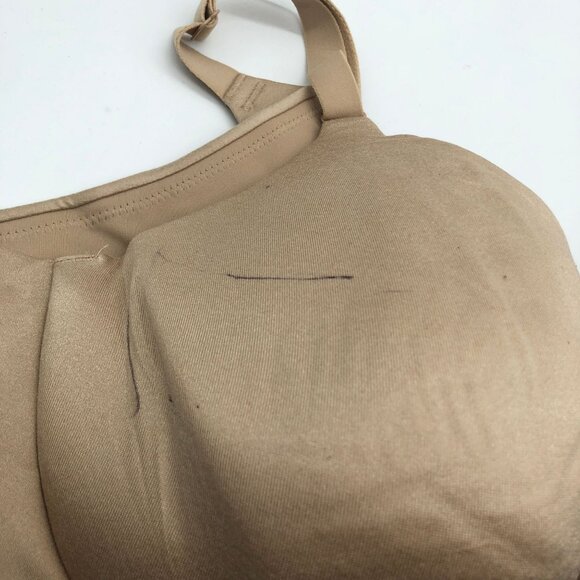 Cacique Womens Lightly Lined Full Coverage Bra Beige 42C - Picture 2 of 5